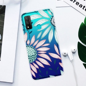 Etui do Huawei P Smart 2020 Anti-fall Stokrotka Kwiaty