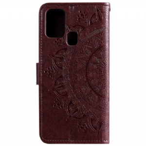 Etui Folio do Huawei P Smart 2020 Mandala Sun Relief