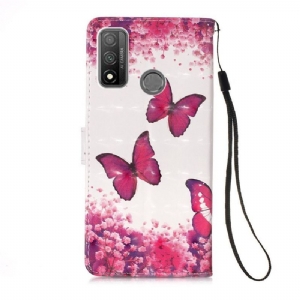 Etui Folio do Huawei P Smart 2020 Motyle Romans