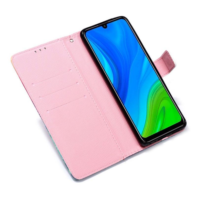 Etui Folio do Huawei P Smart 2020 Motyle Romans