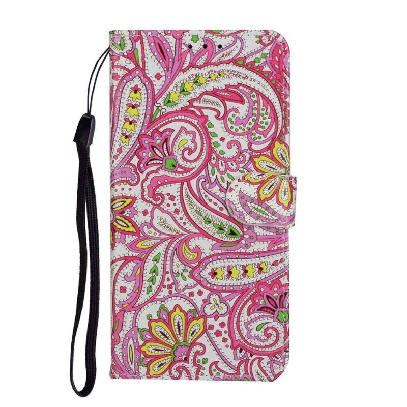 Etui Folio do Huawei P Smart 2020 Paisley Kwiaty