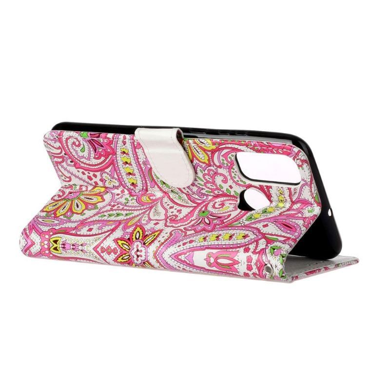 Etui Folio do Huawei P Smart 2020 Paisley Kwiaty