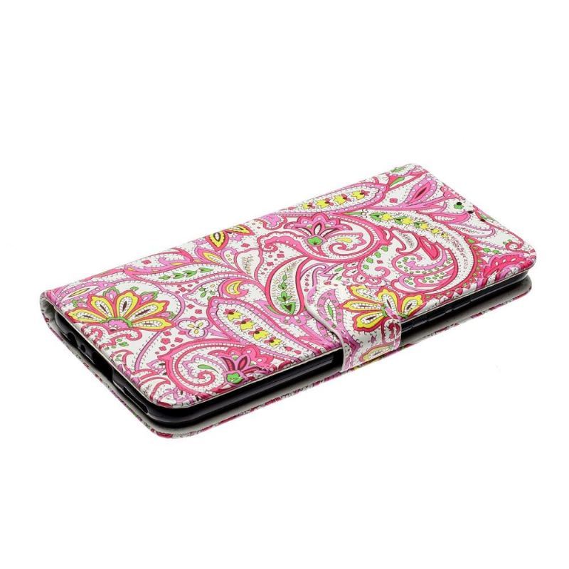 Etui Folio do Huawei P Smart 2020 Paisley Kwiaty