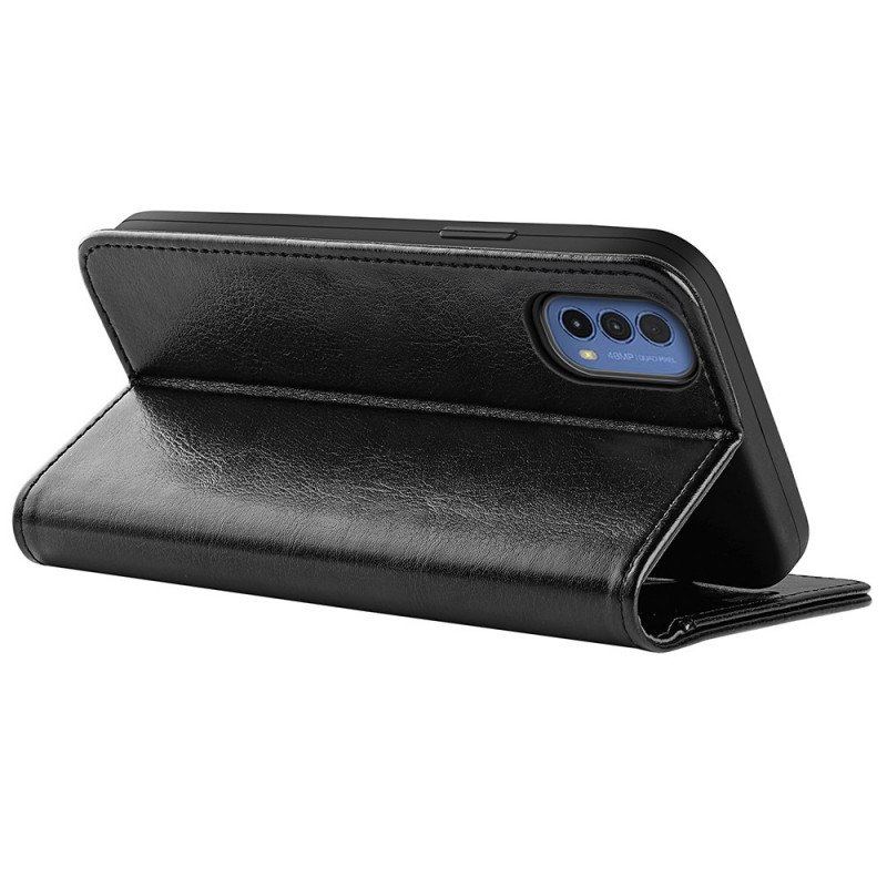 Etui Folio do Moto E40 / E30 / E20 Designerski Efekt Skóry