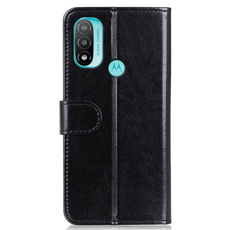 Etui Folio do Moto E40 / E30 / E20 Mrożona Finezja