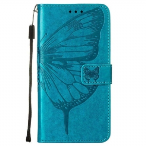 Etui Folio do Moto E40 / E30 / E20 Projekt Motyla