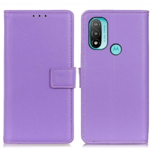 Etui Folio do Moto E40 / E30 / E20 Zwykła Sztuczna Skóra