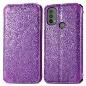 Etui Na Telefon do Moto E40 / E30 / E20 Etui Folio Mandala