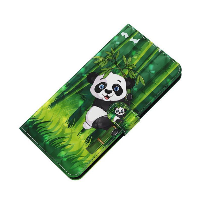 Obudowa Etui Na Telefon do Moto E40 / E30 / E20 Panda I Bambus