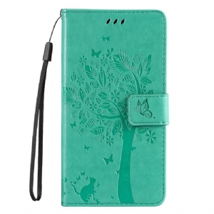 Etui Folio Do Xiaomi 14t Kot I Drzewo