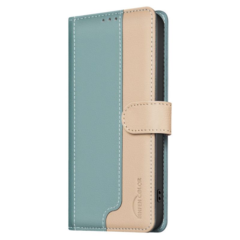 Etui Folio Xiaomi 14t Dwukolorowy Kolor Binfen Etui Ochronne