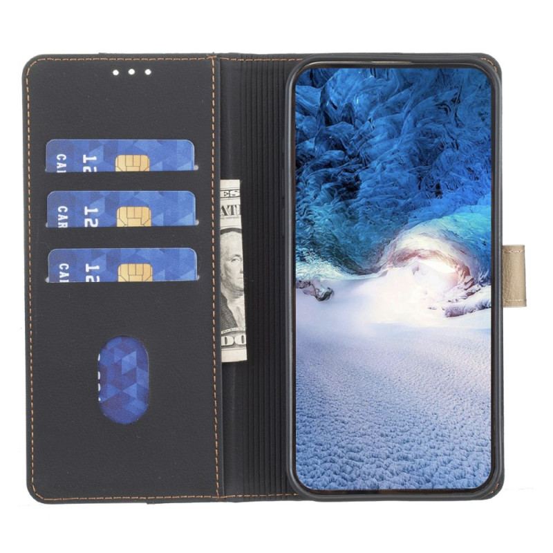 Etui Folio Xiaomi 14t Dwukolorowy Kolor Binfen Etui Ochronne