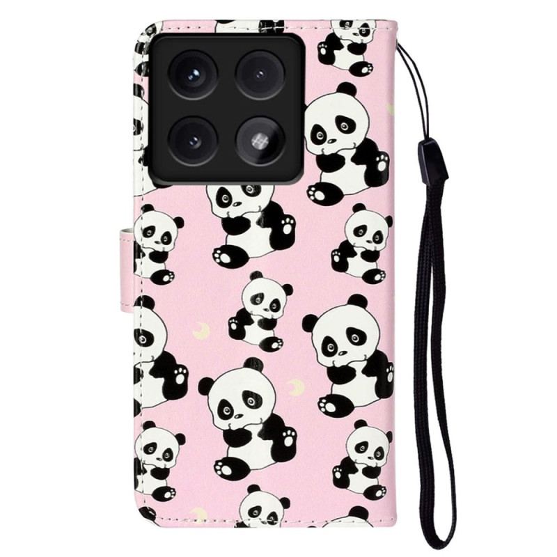 Etui Folio Xiaomi 14t Pandy Premium