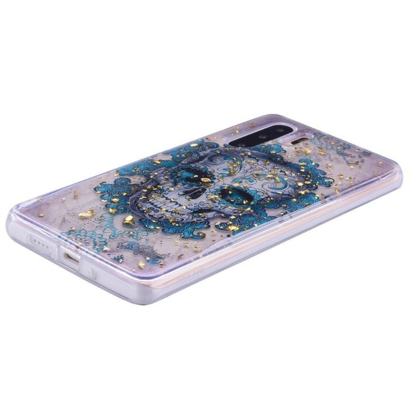 Etui do Huawei P30 Pro Kwiatowa Czaszka