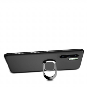 Etui do Huawei P30 Pro Matowy Efekt Ze Stojakiem Magnetycznym