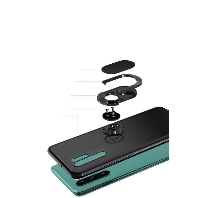 Etui do Huawei P30 Pro Matowy Efekt Ze Stojakiem Magnetycznym