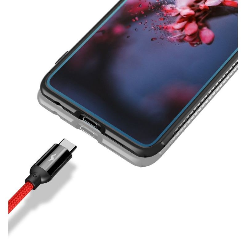 Etui do Huawei P30 Pro Matowy Efekt Ze Stojakiem Magnetycznym