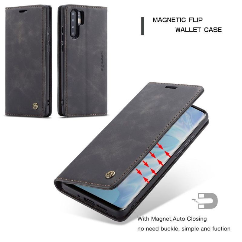 Etui do Huawei P30 Pro Premium Imitacja Skóry