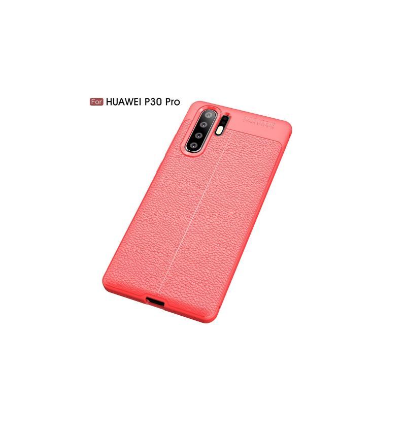 Etui do Huawei P30 Pro Teksturowany Żel W Stylu Skóry