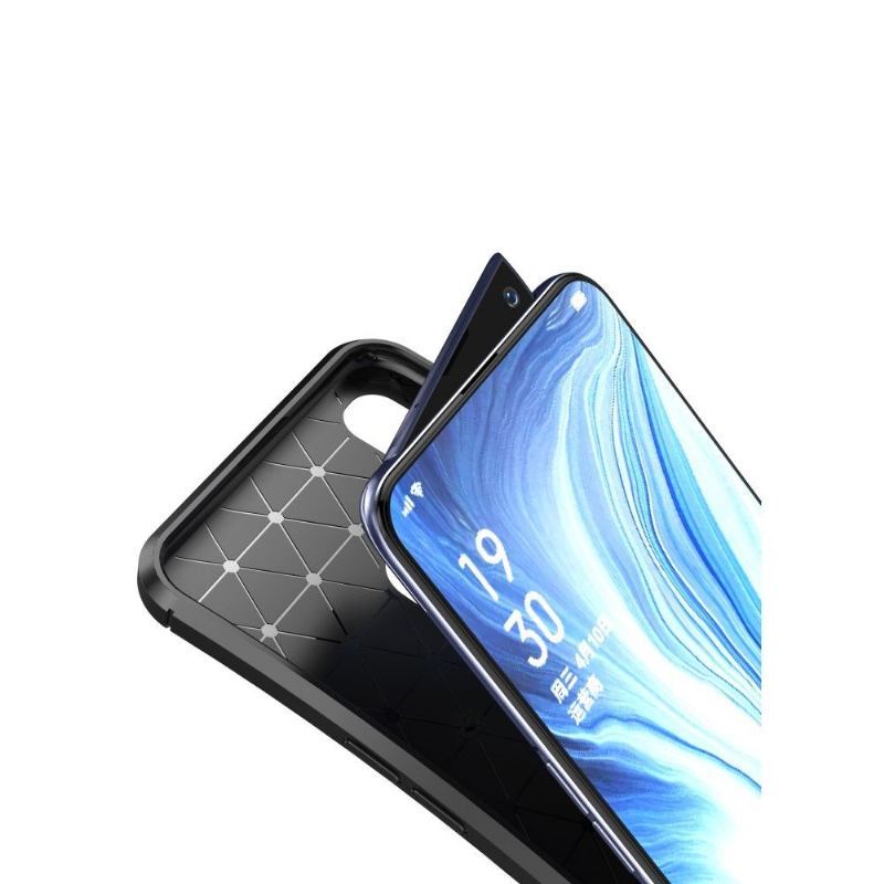 Etui do Oppo Reno Biznes Karbon Classy