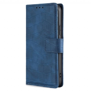 Etui Folio Do Huawei Nova 12i Tekstura Krokodyla