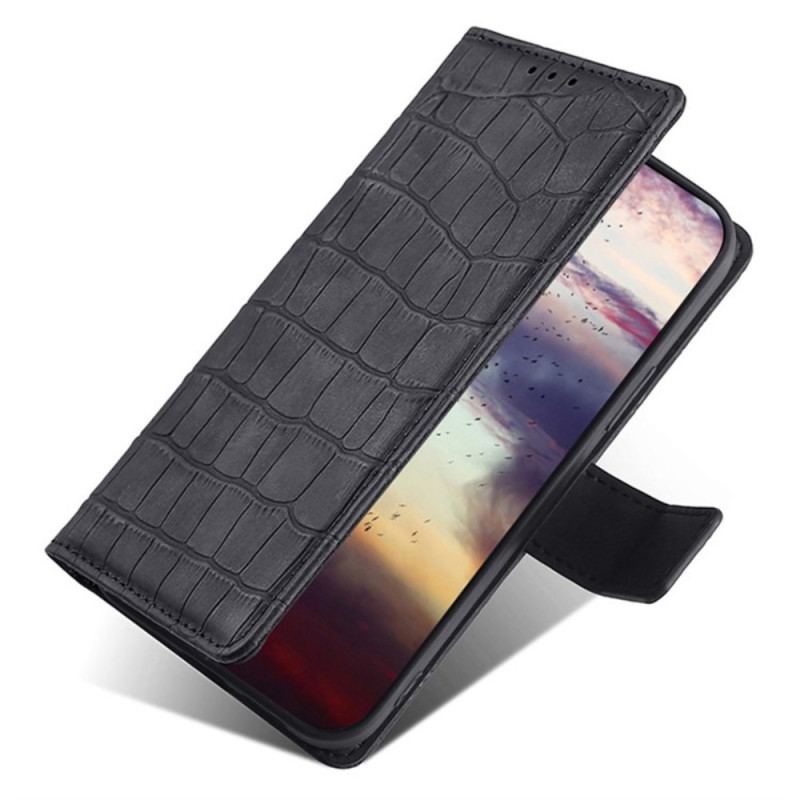 Etui Folio Do Huawei Nova 12i Tekstura Krokodyla