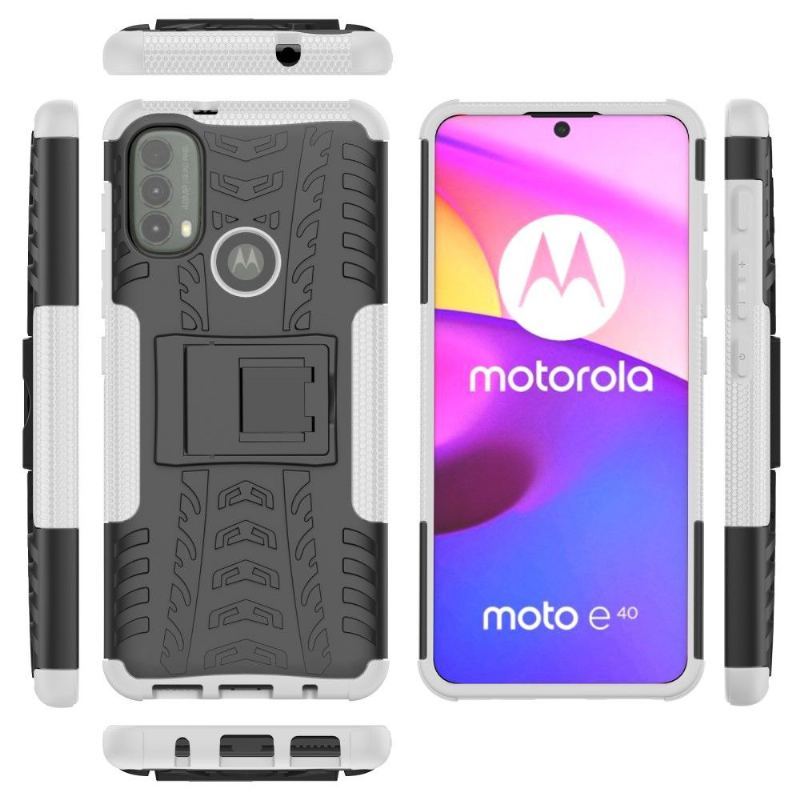 Etui do Motorola Moto E20 / E30 / E40 Classic Antypoślizgowe Ze Wsparciem