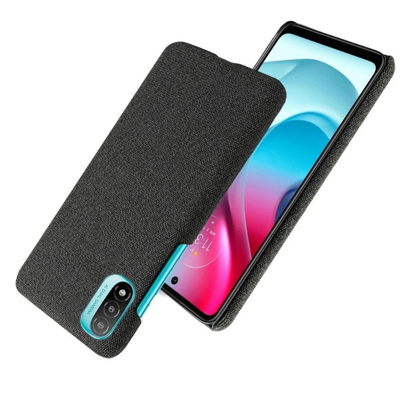 Etui do Motorola Moto E20 / E30 / E40 Classic Pokrowiec Z Tkaniny