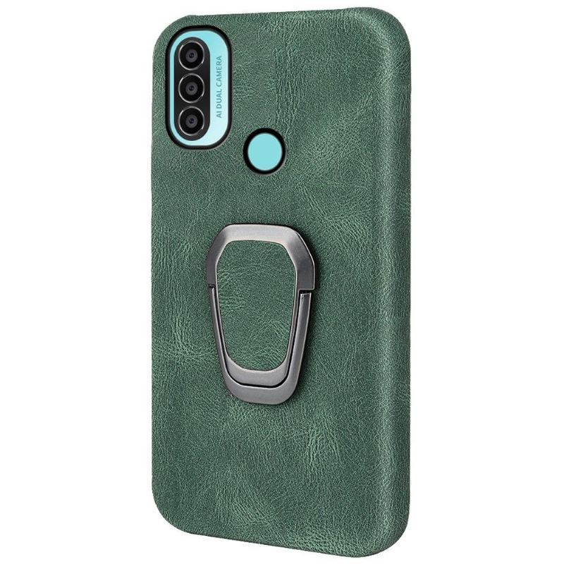 Etui do Motorola Moto E20 / E30 / E40 Imitacja Skóry Ze Stojakiem