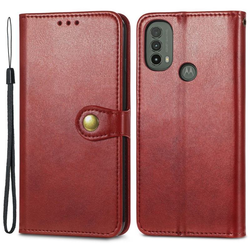 Etui Folio do Motorola Moto E20 / E30 / E40 Indila Etui Na Karty Ze Sztucznej Skóry