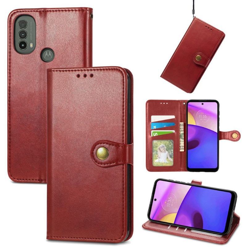 Etui Folio do Motorola Moto E20 / E30 / E40 Indila Etui Na Karty Ze Sztucznej Skóry