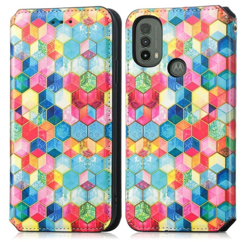 Etui Folio do Motorola Moto E20 / E30 / E40 Kub Design