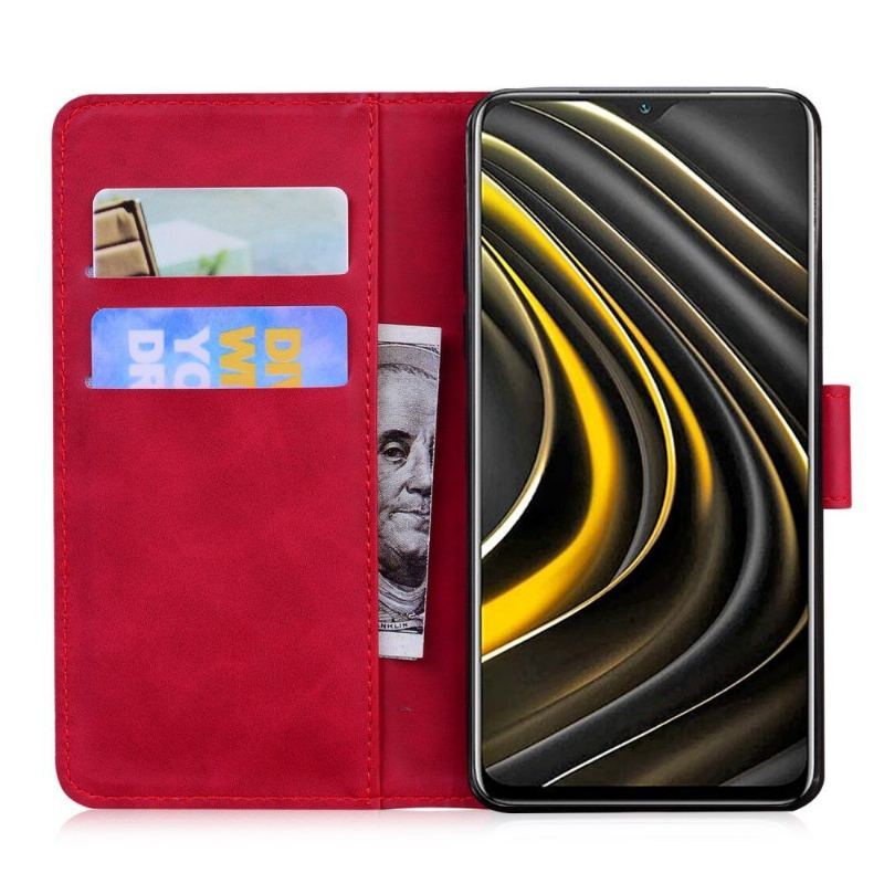 Etui Folio do Motorola Moto E20 / E30 / E40 Etui Ochronne Kolorowa Ochrona Motyla