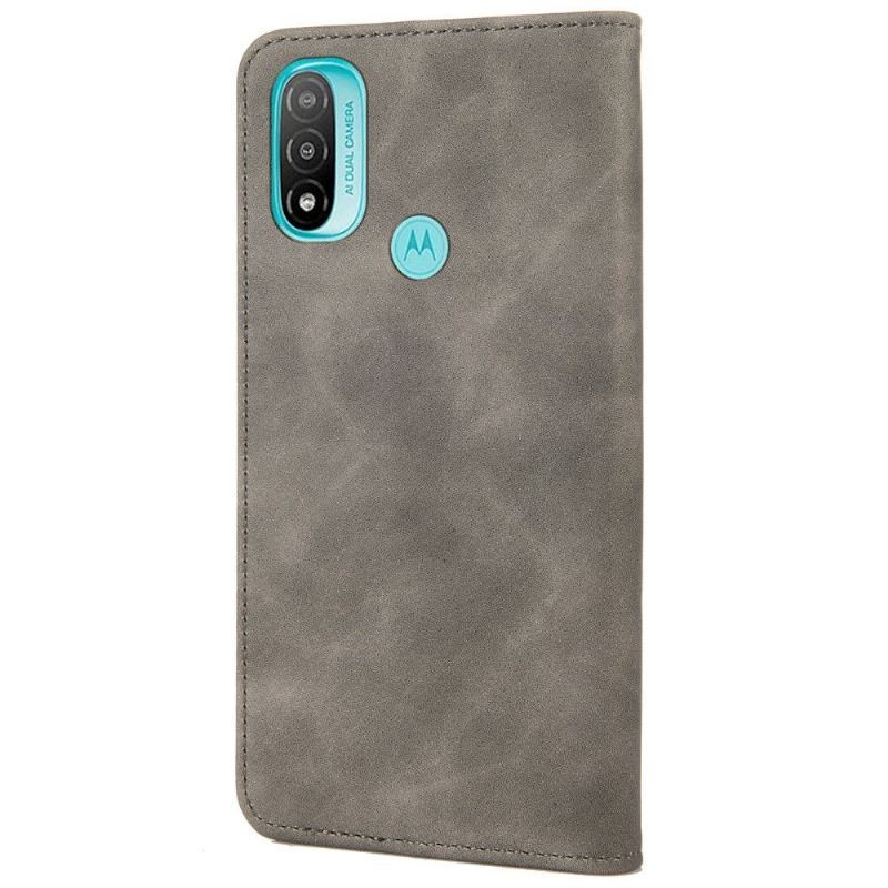 Etui Folio do Motorola Moto E20 / E30 / E40 The Fabulous Faux Leather