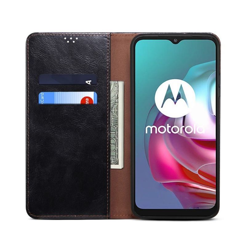 Obudowa Etui Na Telefon do Motorola Moto E20 / E30 / E40 Ernestine Odsłonięte Szwy