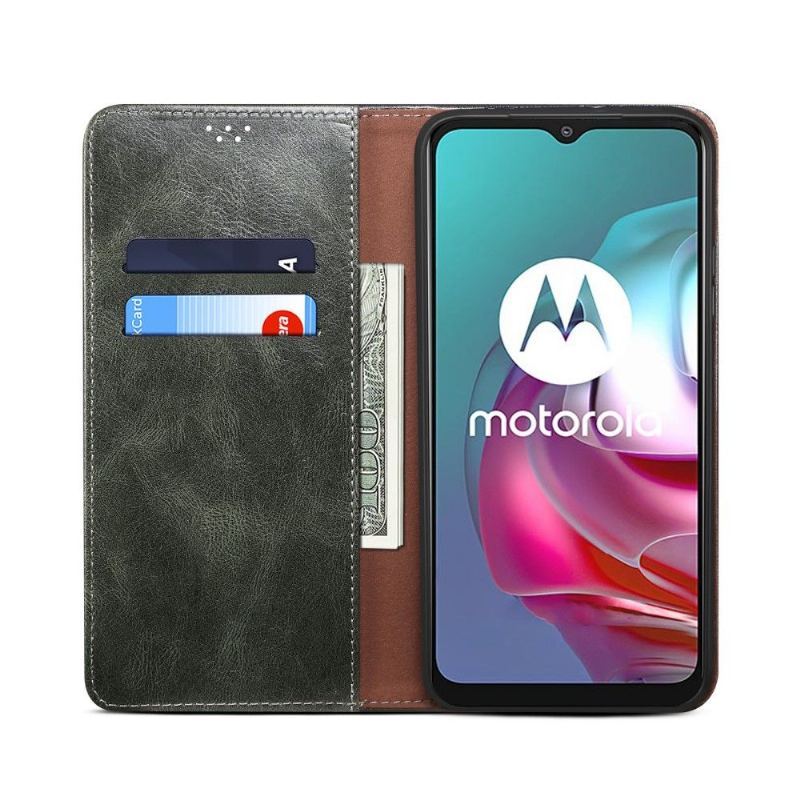 Obudowa Etui Na Telefon do Motorola Moto E20 / E30 / E40 Ernestine Odsłonięte Szwy