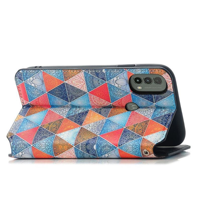 Obudowa Etui Na Telefon do Motorola Moto E20 / E30 / E40 Kalejdoskop Mandala