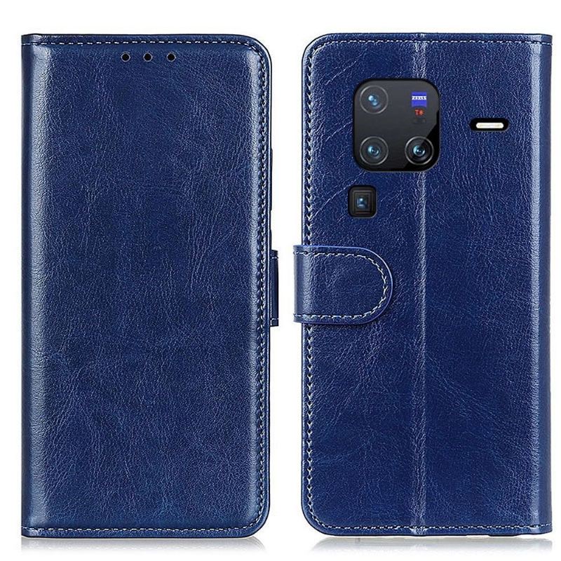 Etui do Vivo X80 Pro Etui Folio Faux Leather Folio Stand Funkcja