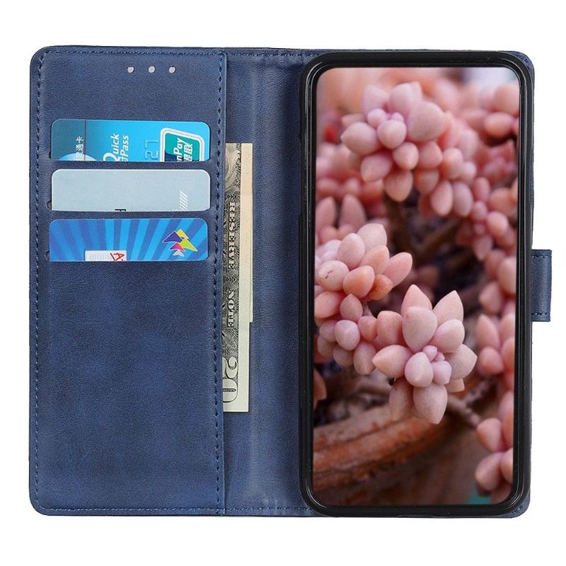 Etui Folio do Vivo X80 Pro Obrzeża Marius Efekt Matowej Skóry