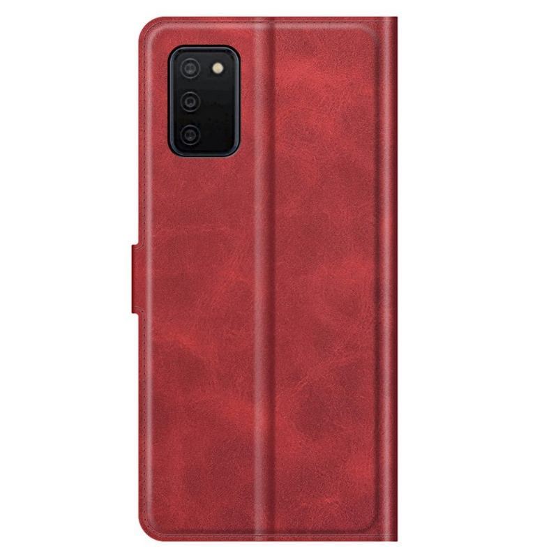 Etui Folio do Samsung Galaxy A03s Portfel Skóra