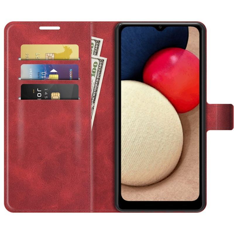 Etui Folio do Samsung Galaxy A03s Portfel Skóra