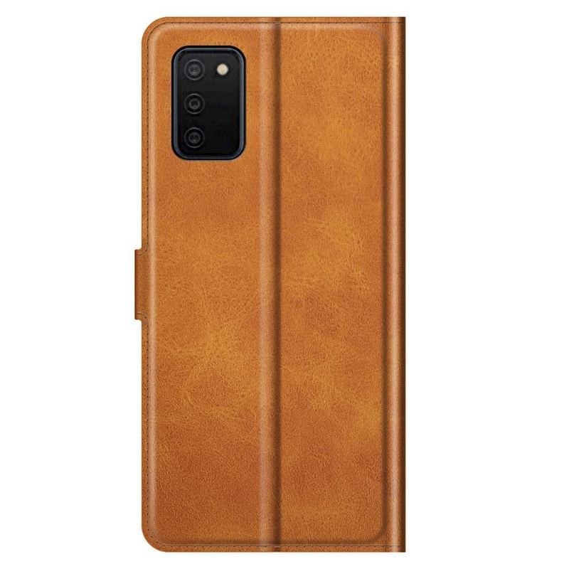 Etui Folio do Samsung Galaxy A03s Portfel Skóra