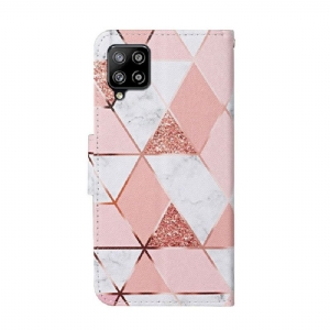 Etui Folio do Samsung Galaxy A22 4G Chic Geometria