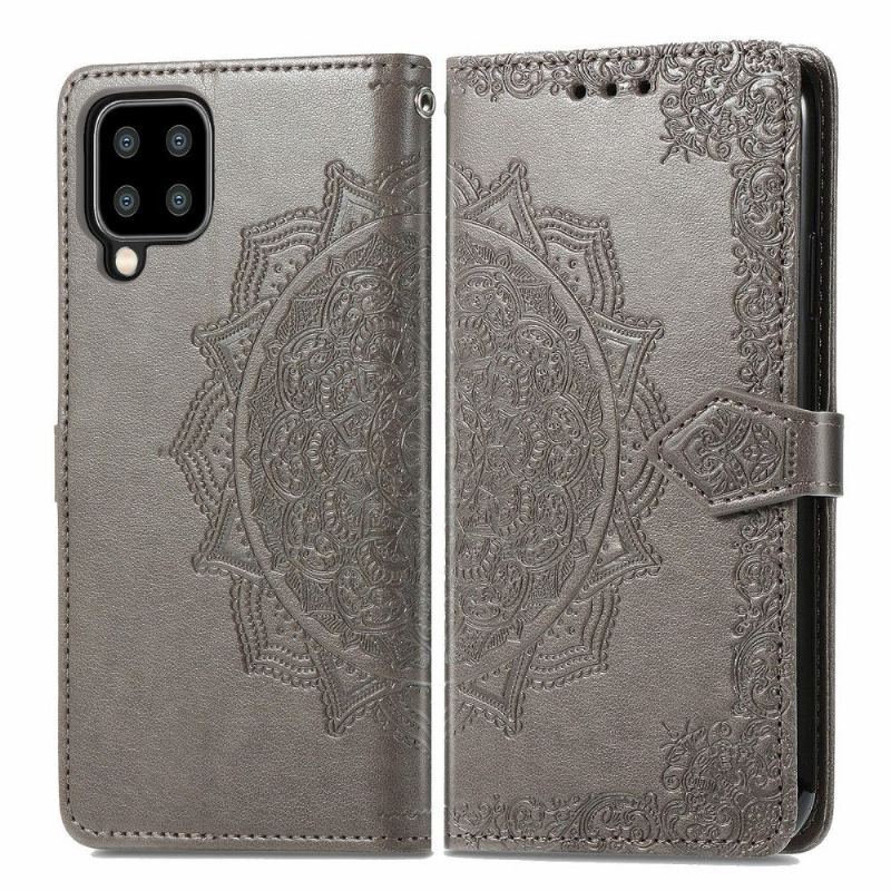 Etui Folio do Samsung Galaxy A22 4G Mandala Relief