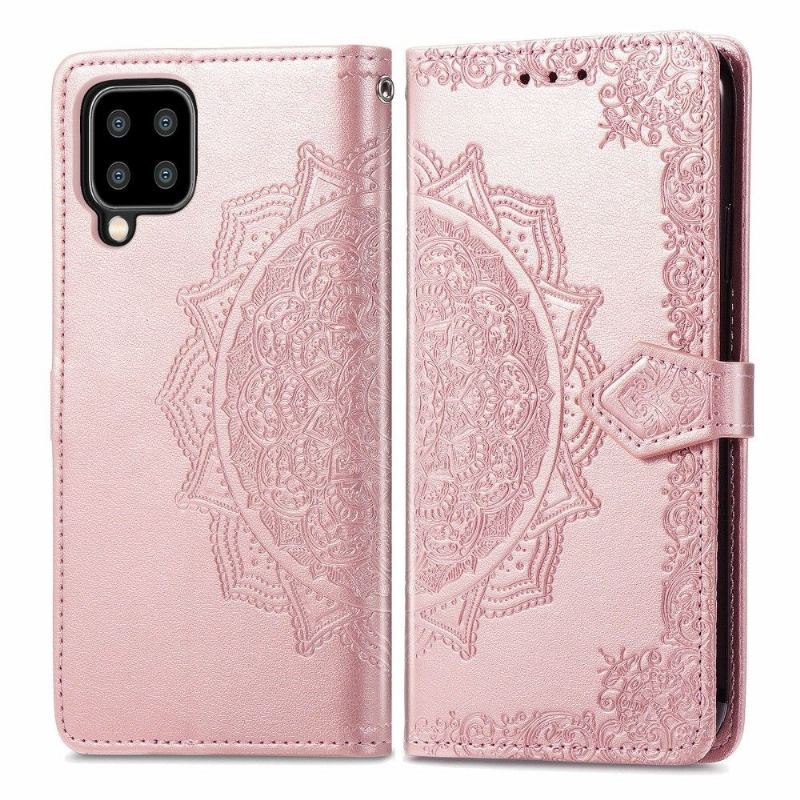 Etui Folio do Samsung Galaxy A22 4G Mandala Relief