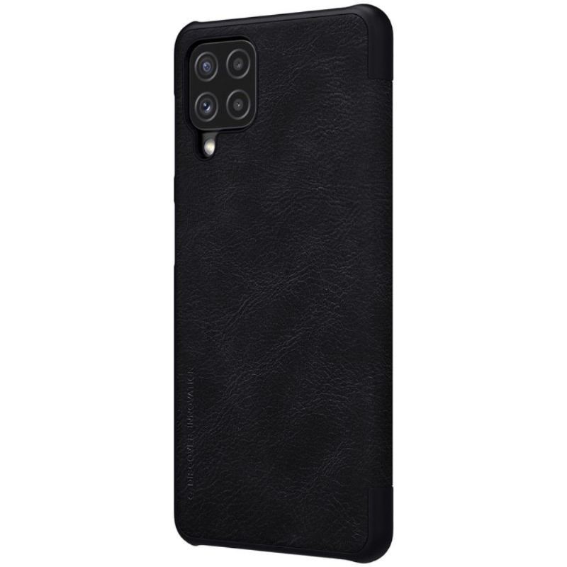 Etui Folio do Samsung Galaxy A22 4G Seria Qin Efekt Skóry