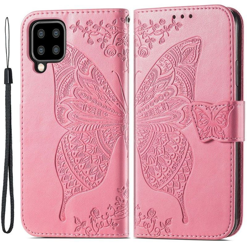 Obudowa Etui Na Telefon do Samsung Galaxy A22 4G Motyl Ulga