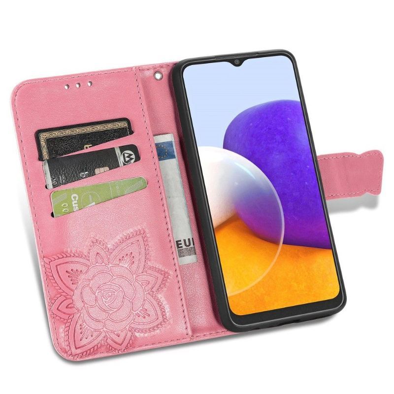 Obudowa Etui Na Telefon do Samsung Galaxy A22 4G Motyl Ulga