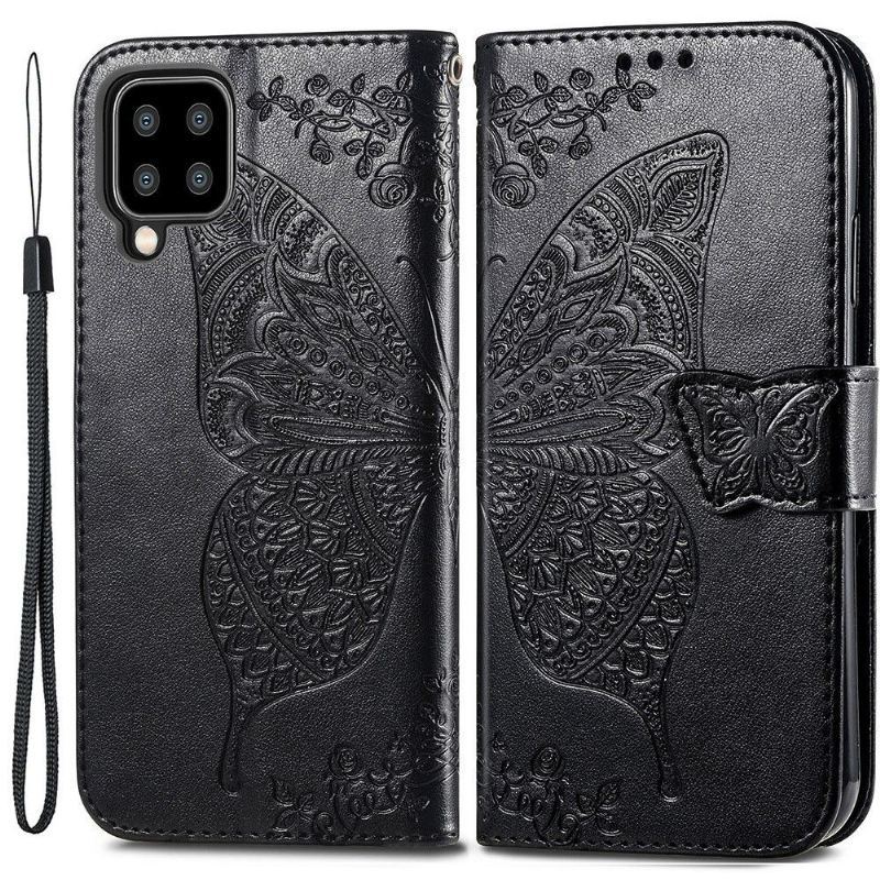 Obudowa Etui Na Telefon do Samsung Galaxy A22 4G Motyl Ulga