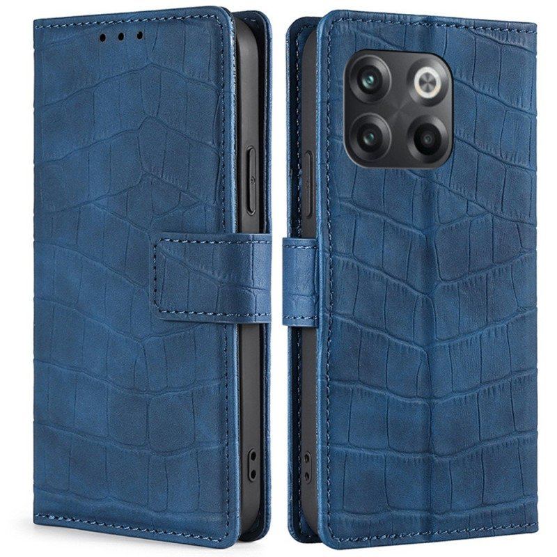 Etui Folio do OnePlus 10T 5G Krokodyl